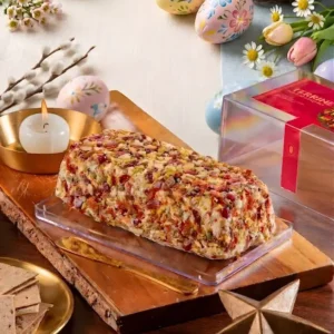 TERRINE DE PARMESÃO COM CRISPY DE PARMA - SERVE ATÉ 10 PESSOAS