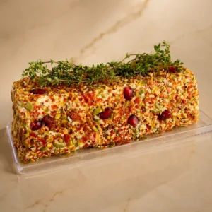 TERRINE DE PARMESÃO COM CRISPY DE PARMA - Serve 4 ou 10 pessoas