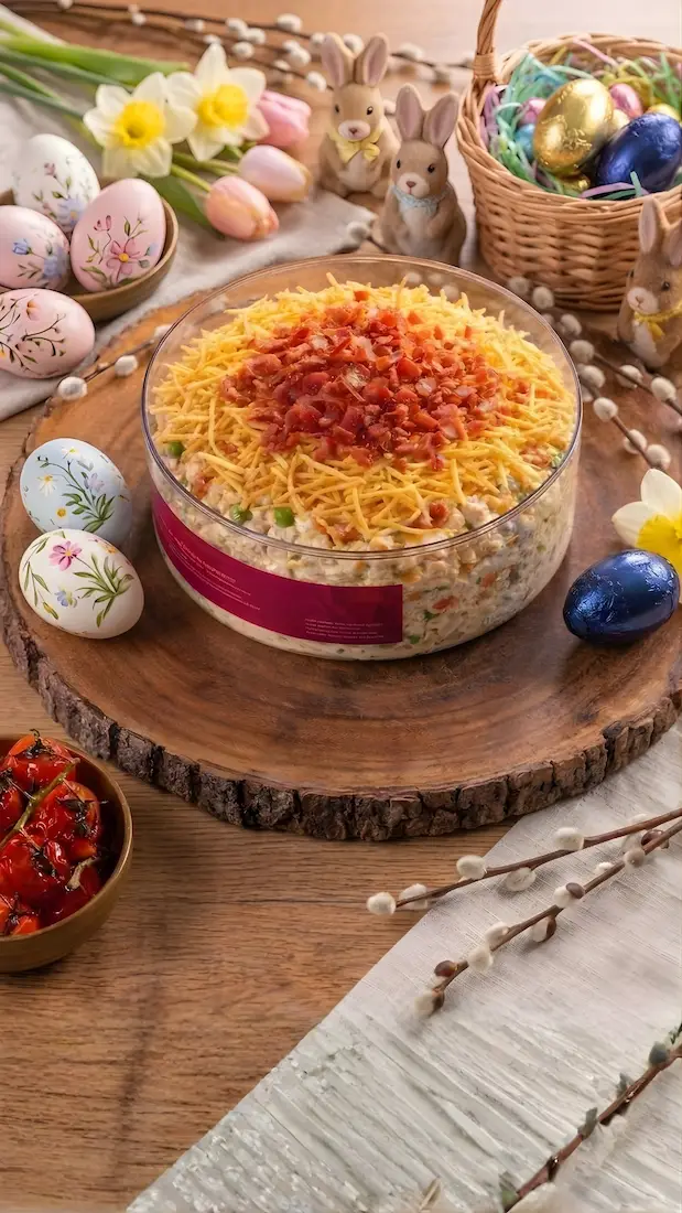 Salpicão Festivo com Crispy de Parma - 1,2 kg - 6 a 8 pessoas