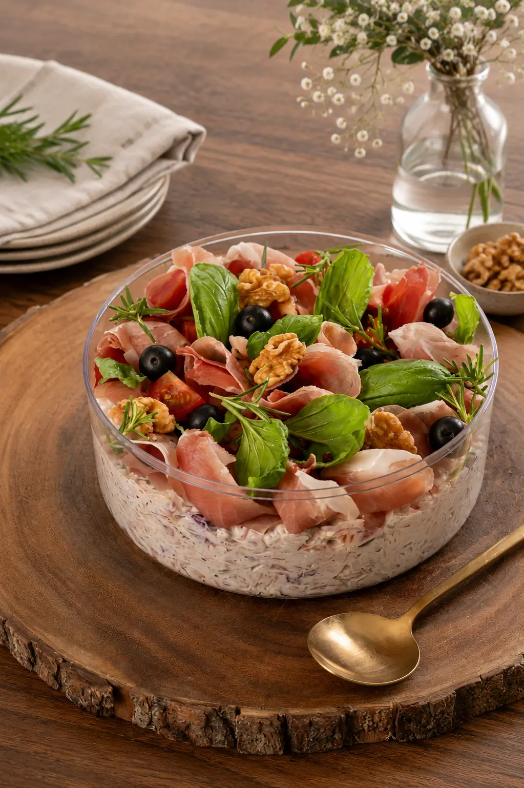 TARTAR DE PARMA - Serve 4 ou 10 pessoas
